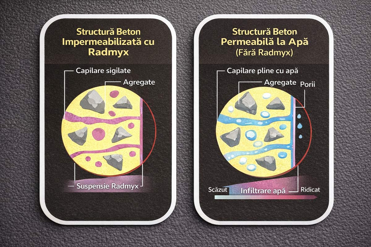 Hidroizolatii negative din interior