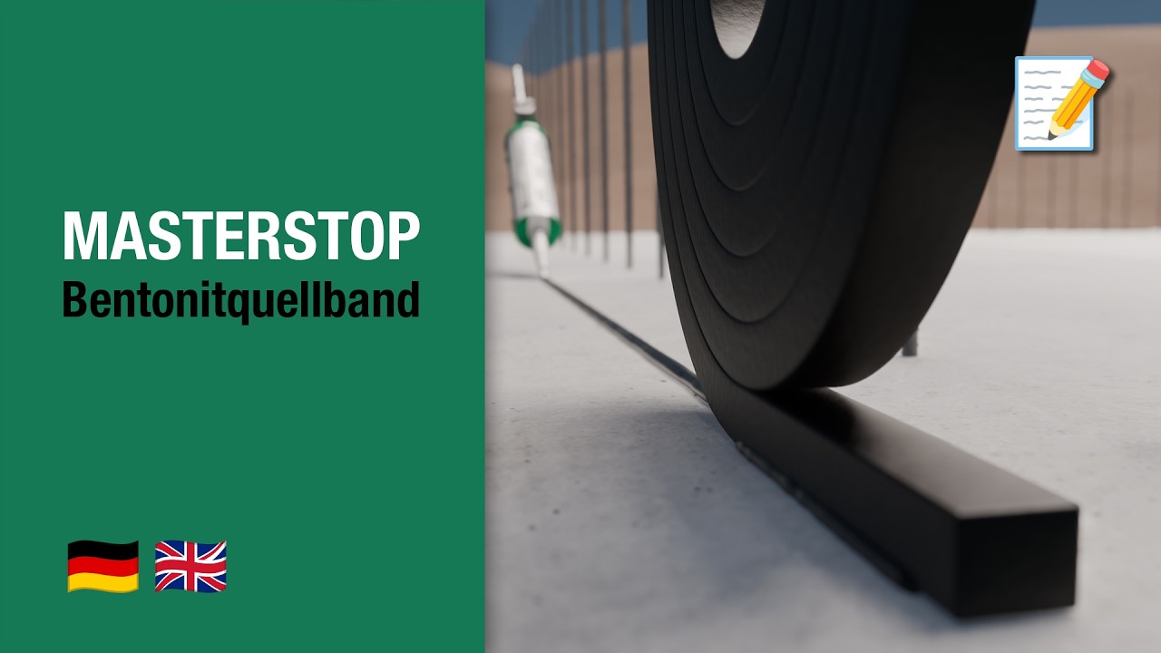 MASTERSTOP cordon bentonitic 02